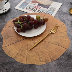 Plastic Place Mat Durable for Kitchen Decor 6/12pcs