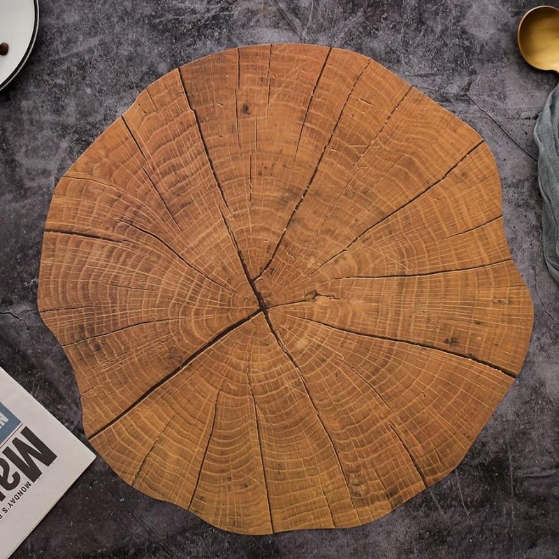 Plastic Place Mat Durable for Kitchen Decor 6/12pcs