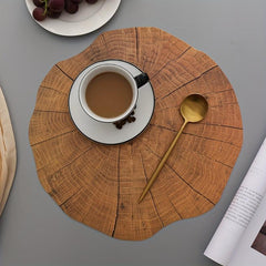 Plastic Place Mat Durable for Kitchen Decor 6/12pcs