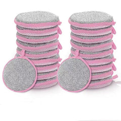 Double Sided Dish Towel Sponge Wipe Kitchen Cleaning Cloth 20pcs