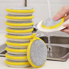 Double Sided Dish Towel Sponge Wipe Kitchen Cleaning Cloth 20pcs