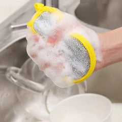 Double Sided Dish Towel Sponge Wipe Kitchen Cleaning Cloth 20pcs