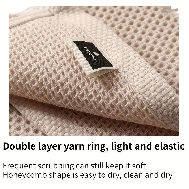 Soft Honeycomb Square Dish Towel for Kitchen Cleaning