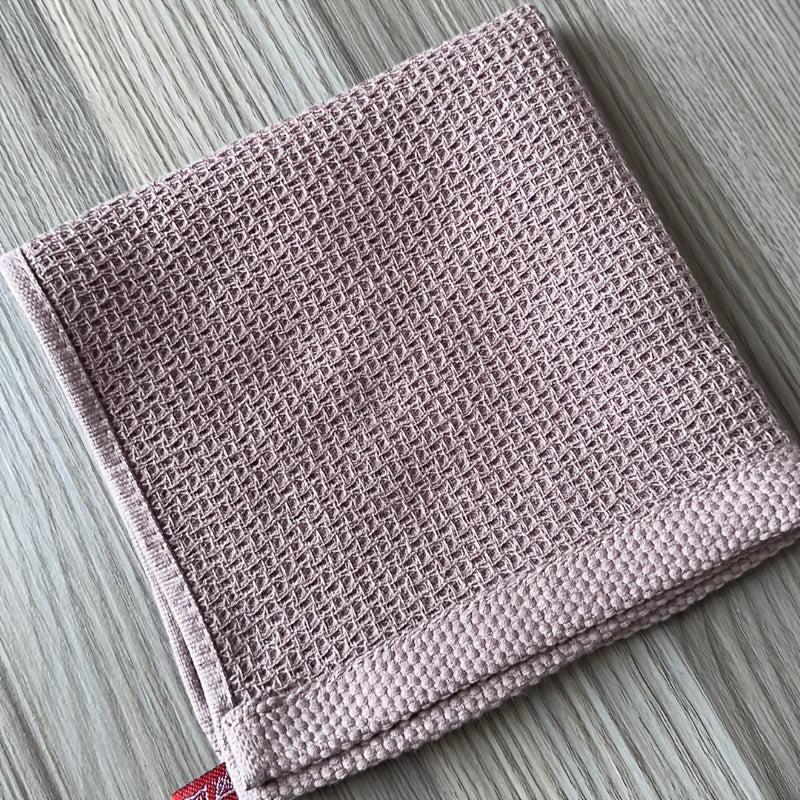 Soft Honeycomb Square Dish Towel for Kitchen Cleaning