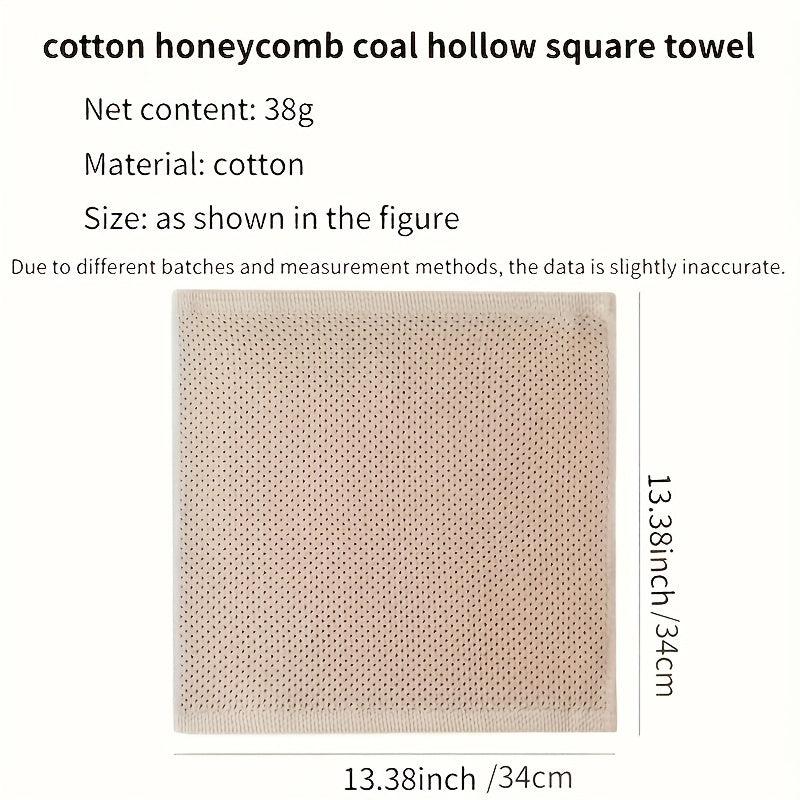 Soft Honeycomb Square Dish Towel for Kitchen Cleaning