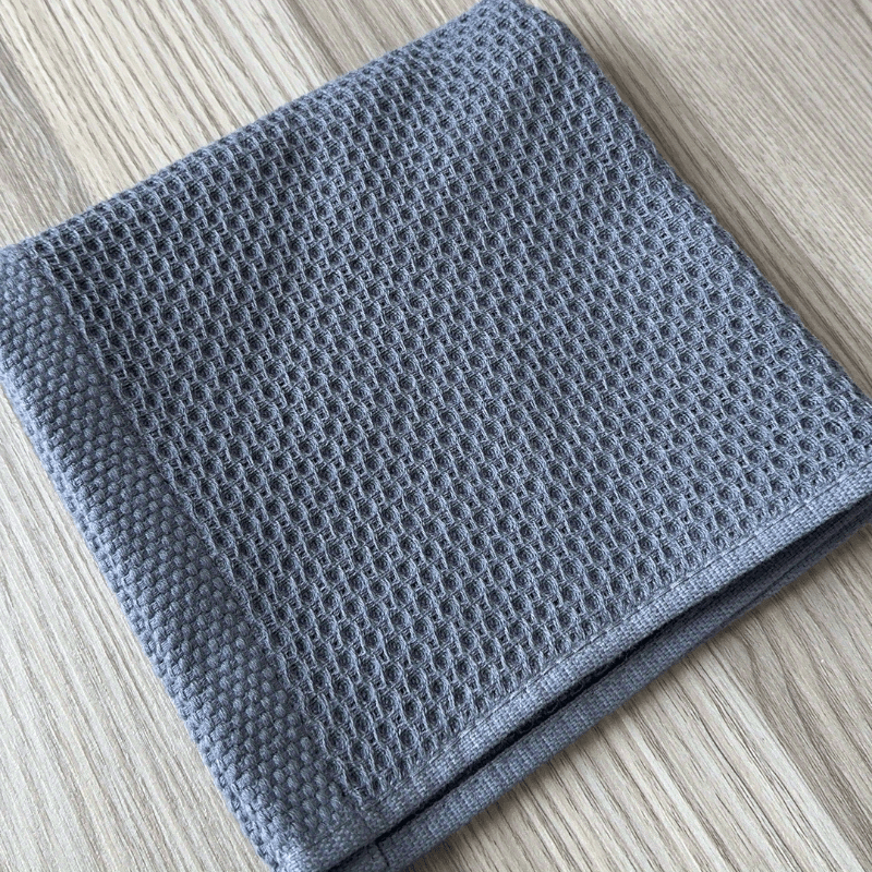 Soft Honeycomb Square Dish Towel for Kitchen Cleaning