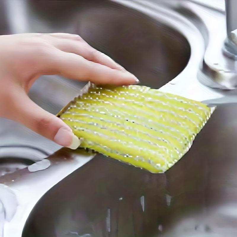 20pcs Scouring Pads Non Scratch Cleaning Sponges For Pots Pans Plates Cutlery