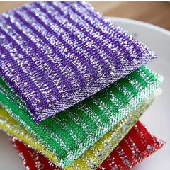 20pcs Scouring Pads Non Scratch Cleaning Sponges For Pots Pans Plates Cutlery
