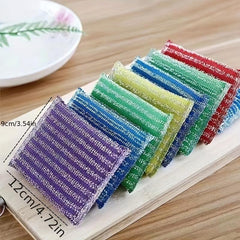 20pcs Scouring Pads Non Scratch Cleaning Sponges For Pots Pans Plates Cutlery