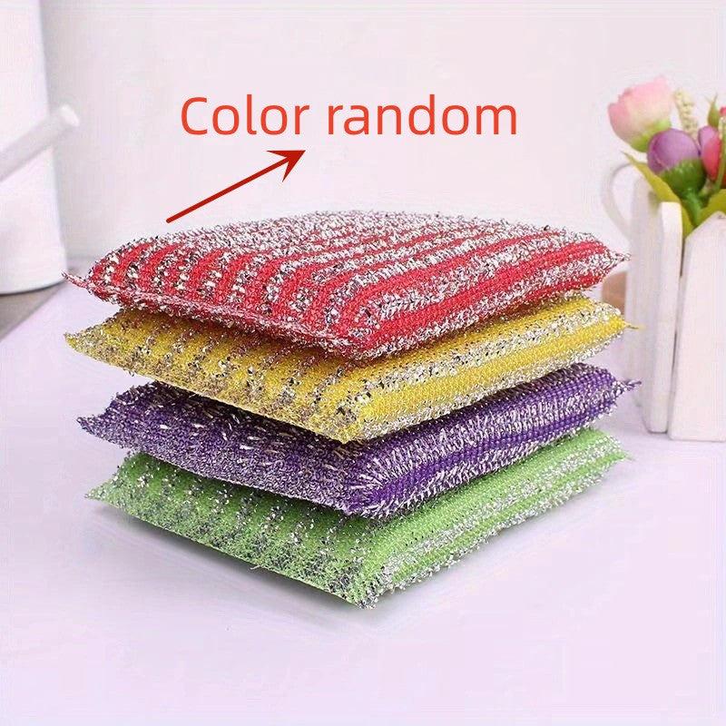 20pcs Scouring Pads Non Scratch Cleaning Sponges For Pots Pans Plates Cutlery