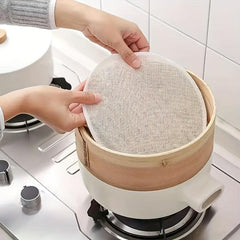 Nonstick Steamer Mat for Steamed Buns and Rice, 3pcs