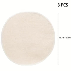 Nonstick Steamer Mat for Steamed Buns and Rice, 3pcs