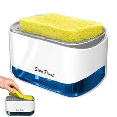 2 in 1 Dish Soap Dispenser With Sponge Holder