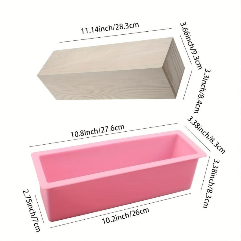Silicone Mold for Cake Soap Candles Jelly Pudding DIY Decoration Crafting