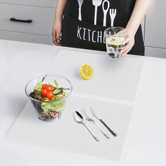 Transparent Square Placemat Waterproof Cabinet Drawer Mat