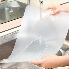Transparent Square Placemat Waterproof Cabinet Drawer Mat