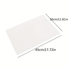 Transparent Square Placemat Waterproof Cabinet Drawer Mat