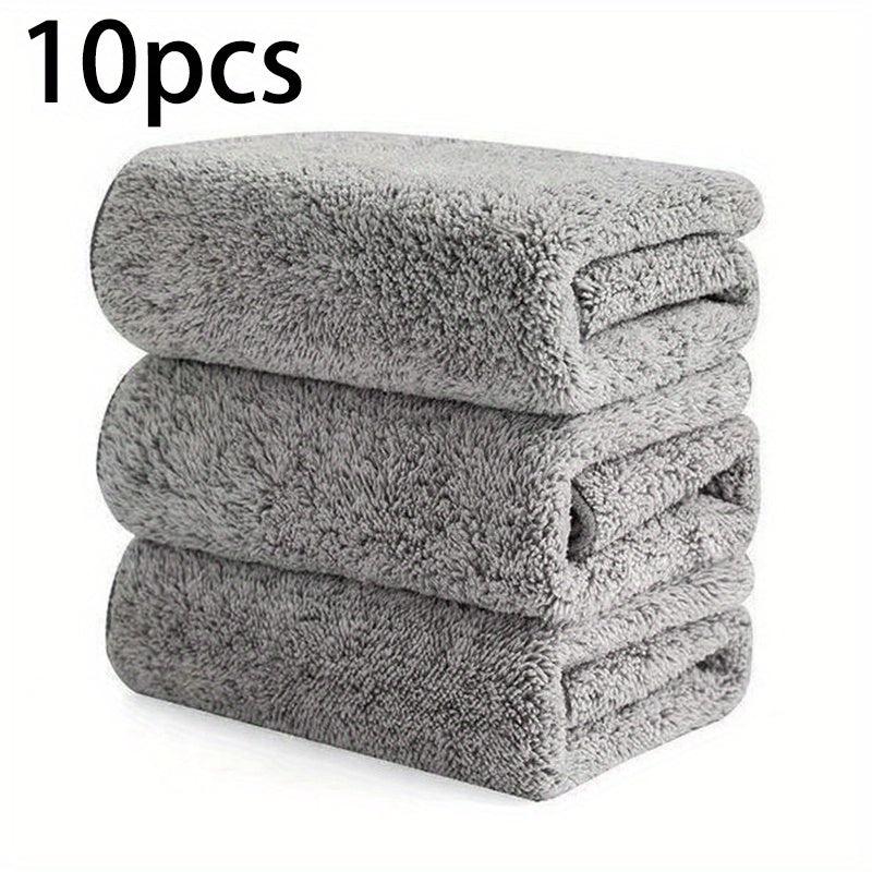 Bamboo Washcloths Towel Set Dish Cleaning Rag Microfiber Dishcloths