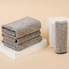 Bamboo Washcloths Towel Set Dish Cleaning Rag Microfiber Dishcloths