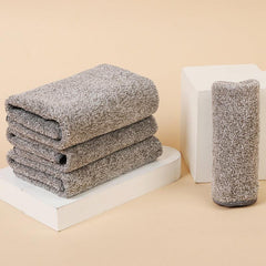 Bamboo Washcloths Towel Set Dish Cleaning Rag Microfiber Dishcloths