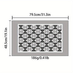 Printed Floor Mat Kitchen Rug Anti Fatigue Non Slip Waterproof Home Decor