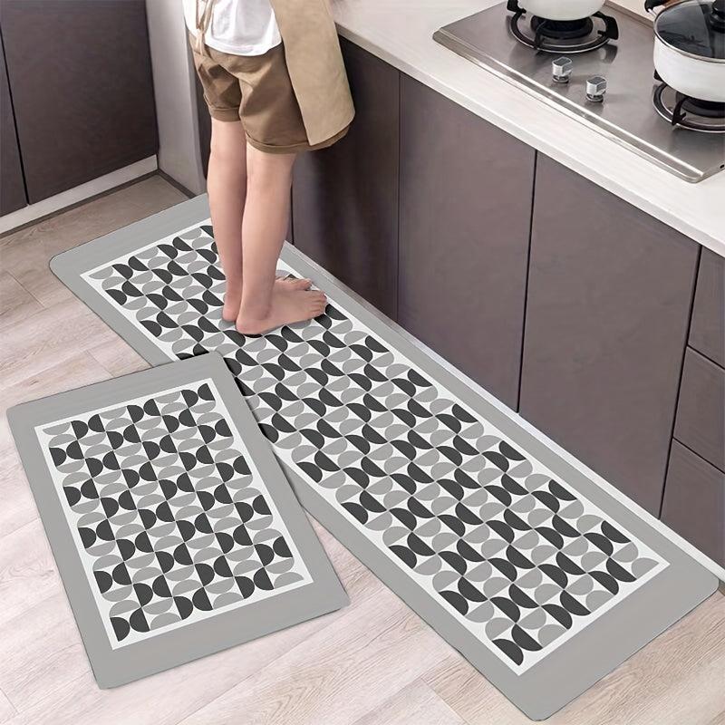 Printed Floor Mat Kitchen Rug Anti Fatigue Non Slip Waterproof Home Decor