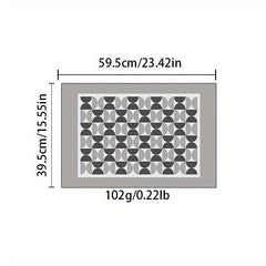 Printed Floor Mat Kitchen Rug Anti Fatigue Non Slip Waterproof Home Decor