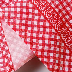 Cartoon Rabbit Plaid Apron Waterproof for Home Cooking Waist Overalls
