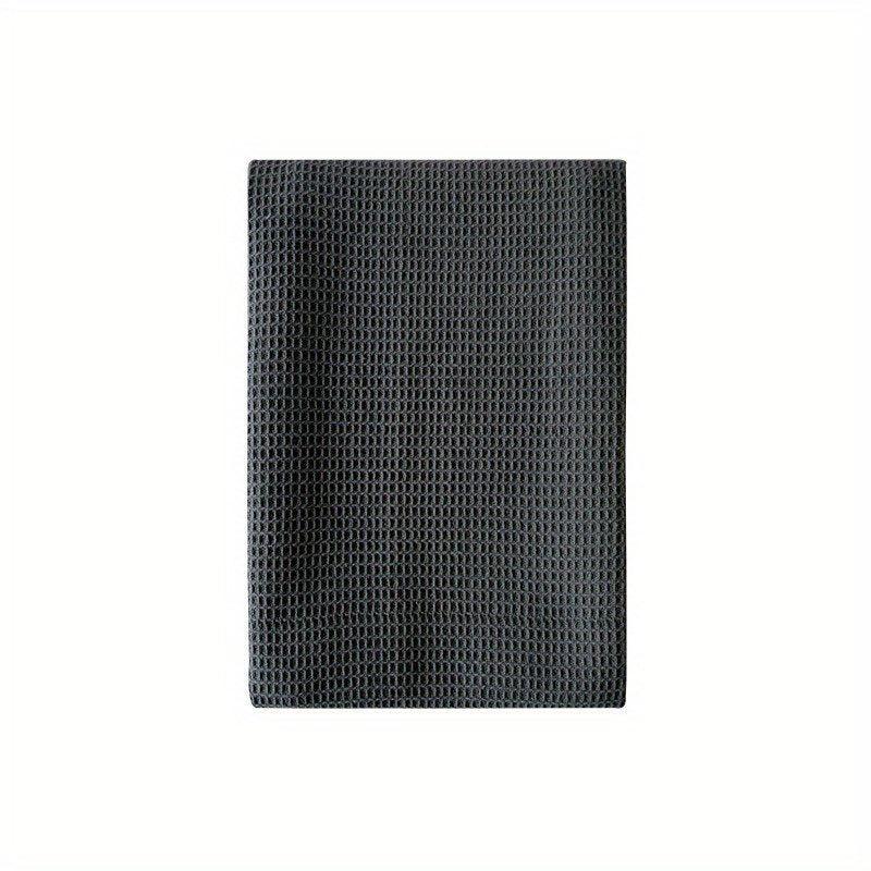4pcs Thickened Waffle Dish Towels Kitchen Cleaning Cloth Absorbent Mixed
