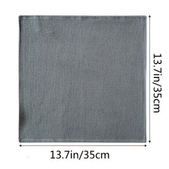 4pcs Thickened Waffle Dish Towels Kitchen Cleaning Cloth Absorbent Mixed