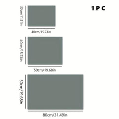 Silicone Square Mat Soft Rubber Drain Mat Non-slip Water-absorbing