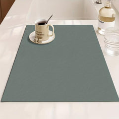 Silicone Square Mat Soft Rubber Drain Mat Non-slip Water-absorbing