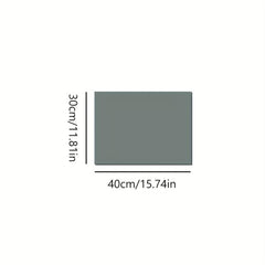 Silicone Square Mat Soft Rubber Drain Mat Non-slip Water-absorbing
