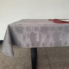 Polyester Tablecloth Floral Pattern Waterproof Table Cloth Rectangle Tablecloth