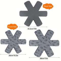 Felt Pot Pan Protectors - Set of 12 Pan Separators for Protecting Pots and Pans