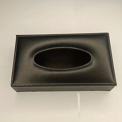 PU Tissue Box Home Daily Desktop Storage Box Bedroom Living Room Car Home Decor