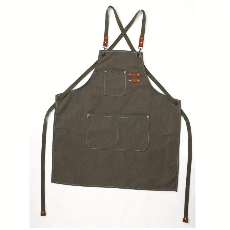 Waterproof Cotton Apron for Coffee Gardening Hair Salon