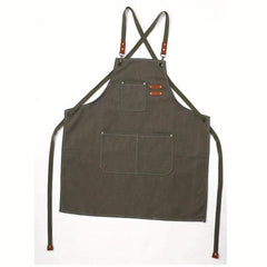 Waterproof Cotton Apron for Coffee Gardening Hair Salon