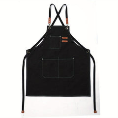 Waterproof Cotton Apron for Coffee Gardening Hair Salon