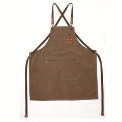 Waterproof Cotton Apron for Coffee Gardening Hair Salon