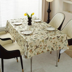 High-End Animal Pattern Printed Tablecloth Waterproof Rectangle Style