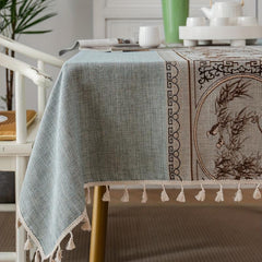 Chinese Style Tablecloth for Dining and Kitchen Decor