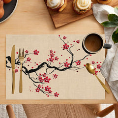 Linen Placemats Dining Table Pads Style Table Decoration Mat