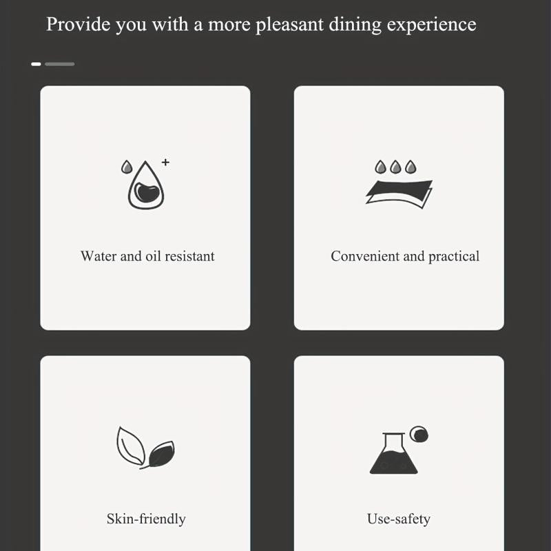 Non Slip Heat Resistant PVC Mat for Table Cloth Protection