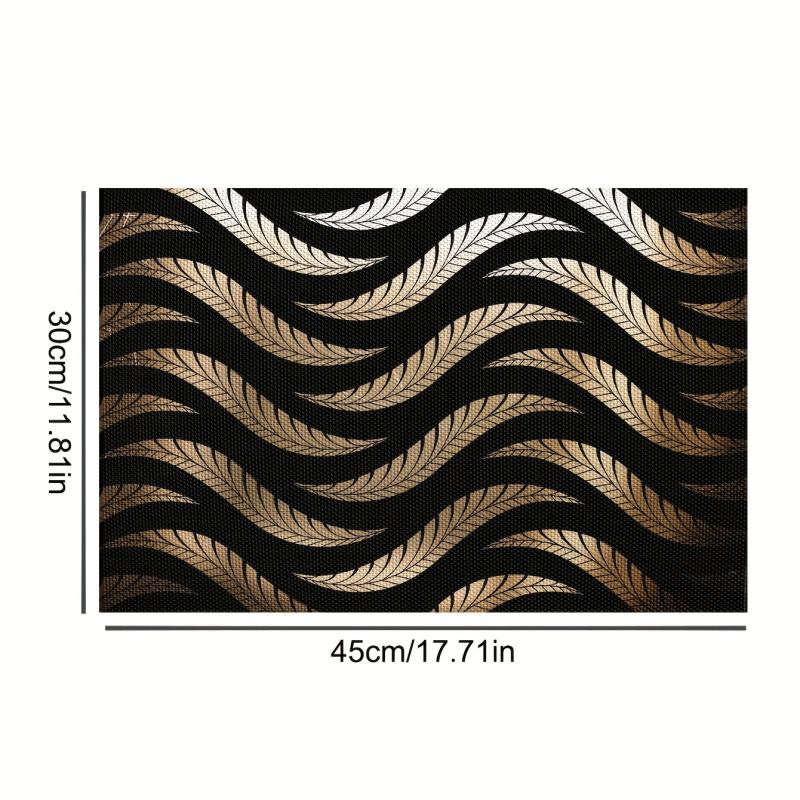 Non Slip Heat Resistant PVC Mat for Table Cloth Protection