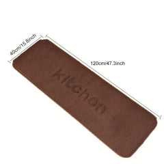 Fluffy Soft Absorbent Kitchen Mat Anti Slip