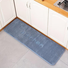 Fluffy Soft Absorbent Kitchen Mat Anti Slip
