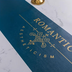Romantic Words Printed PVC Tablecloth Waterproof Resistant Table Cover
