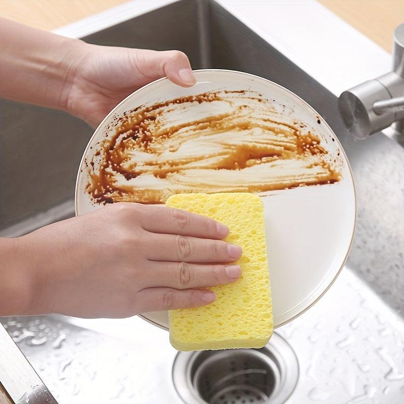 Natural Wood Pulp Cotton Cleaning Sponge