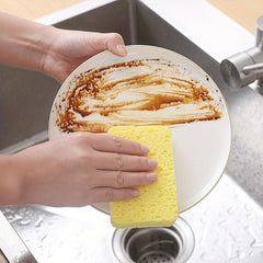Natural Wood Pulp Cotton Cleaning Sponge